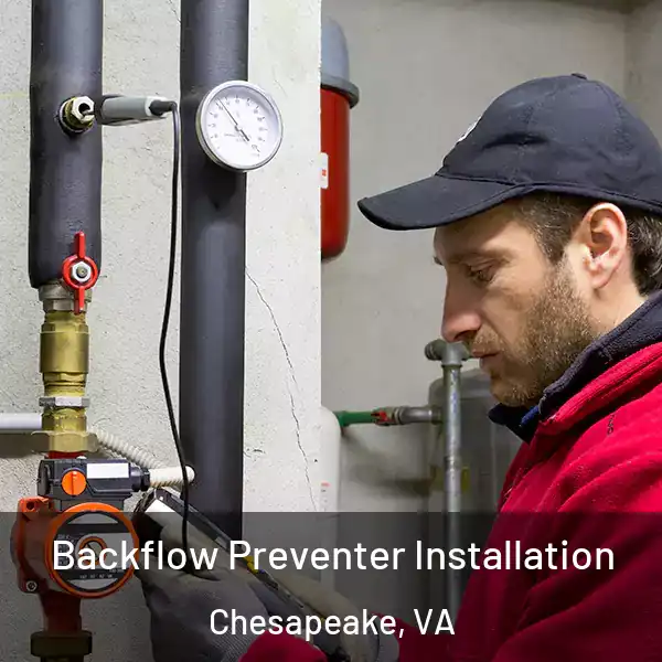  Backflow Preventer Installation Chesapeake, VA