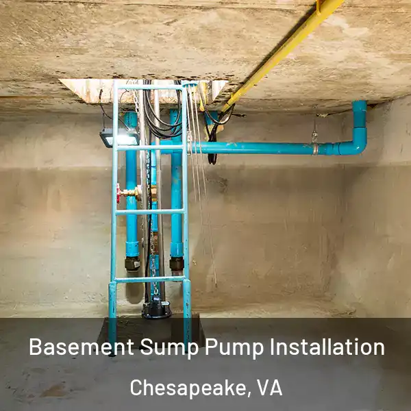  Basement Sump Pump Installation Chesapeake, VA