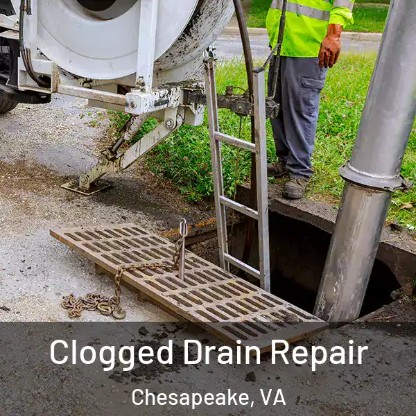  Clogged Drain Repair Chesapeake, VA