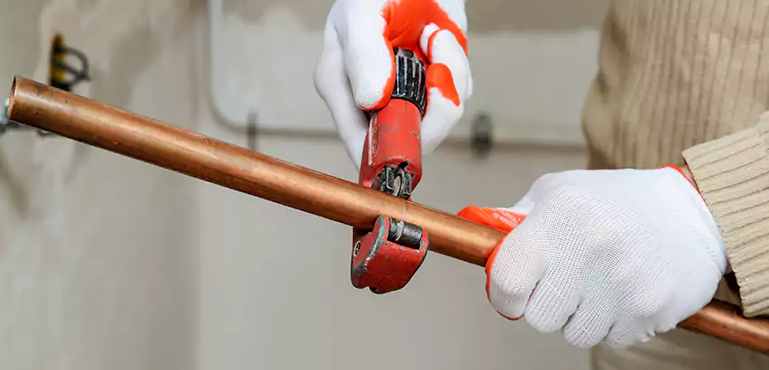 Temporary Copper Pipe Repair Chesapeake, VA