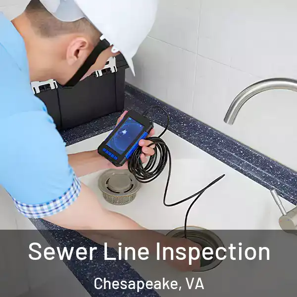  Sewer Line Inspection Chesapeake, VA