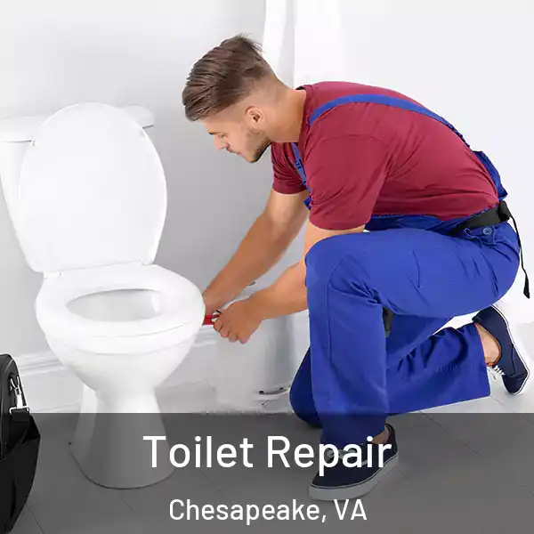  Toilet Repair Chesapeake, VA