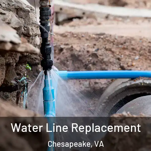  Water Line Replacement Chesapeake, VA